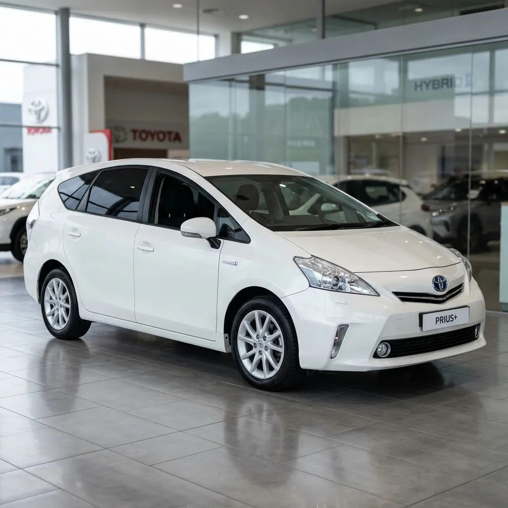 Toyota Prius Plus 2014 (White)